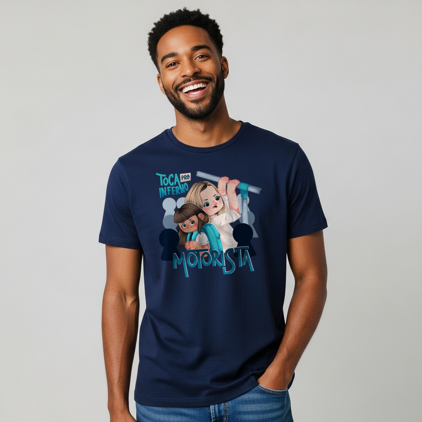 Camiseta "Toca pro Inferno"