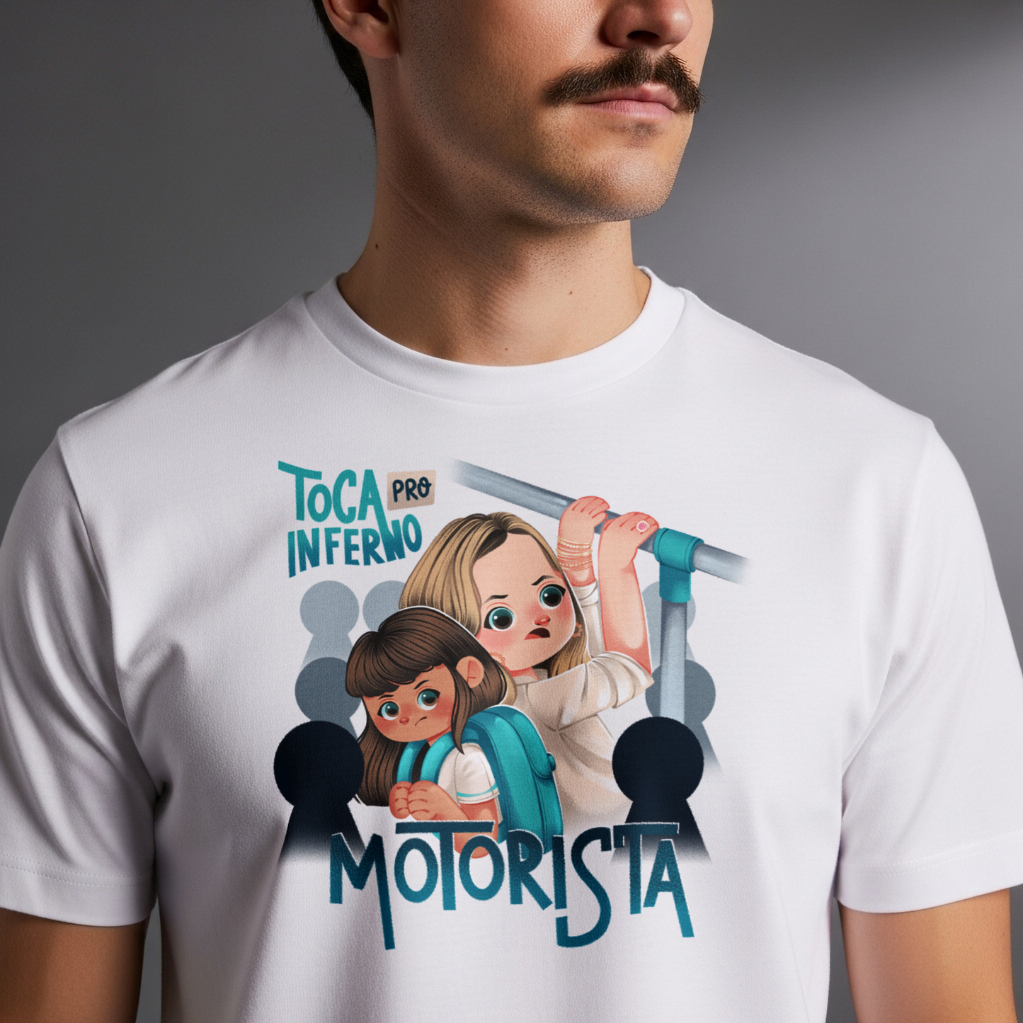 Camiseta "Toca pro Inferno"