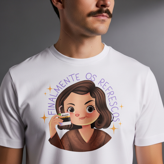 Camiseta "Finalmente os Refrescos"