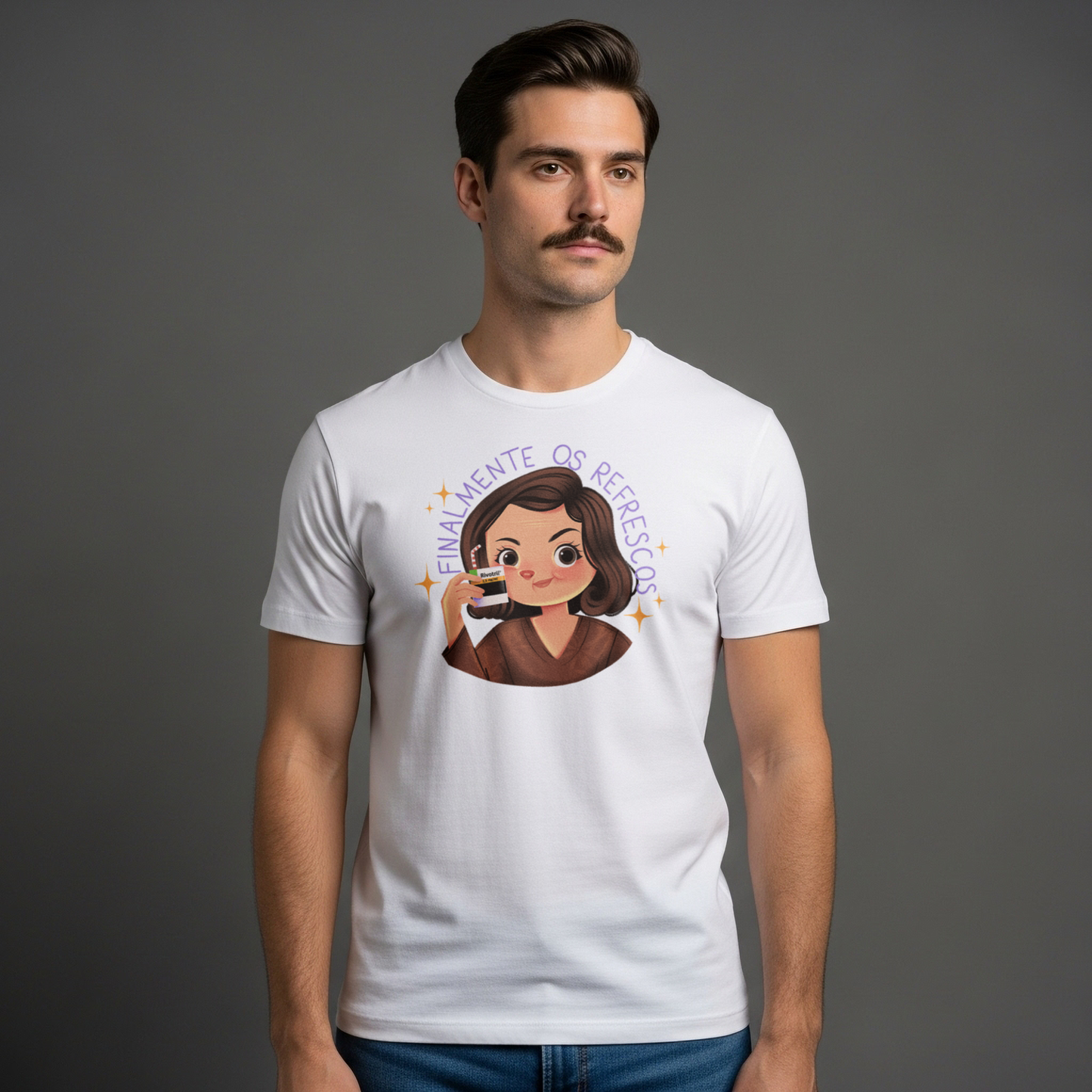 Camiseta "Finalmente os Refrescos"