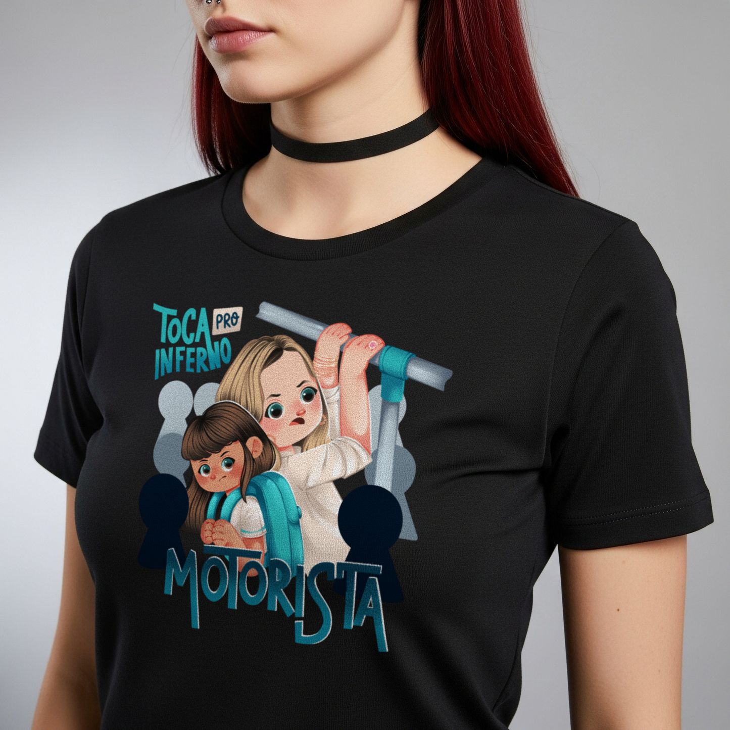 Camiseta "Toca pro Inferno"