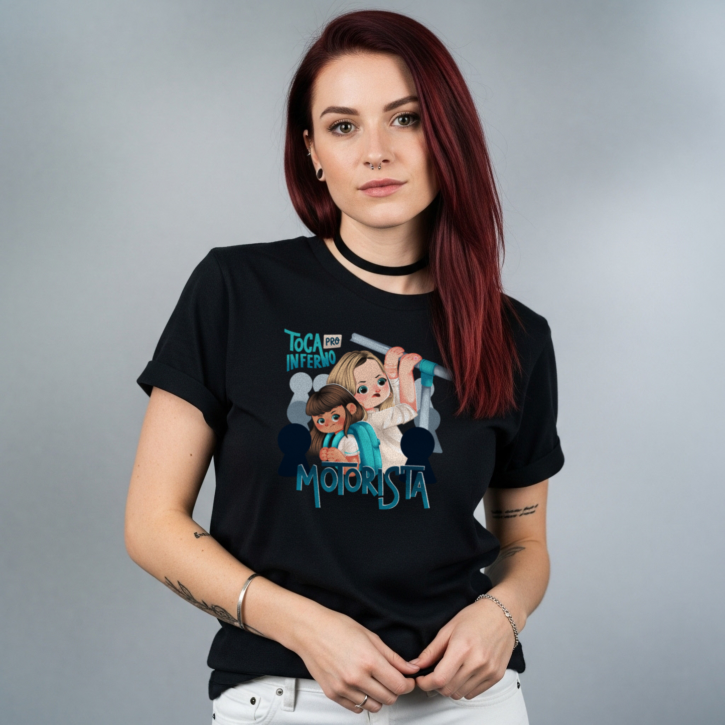 Camiseta "Toca pro Inferno"
