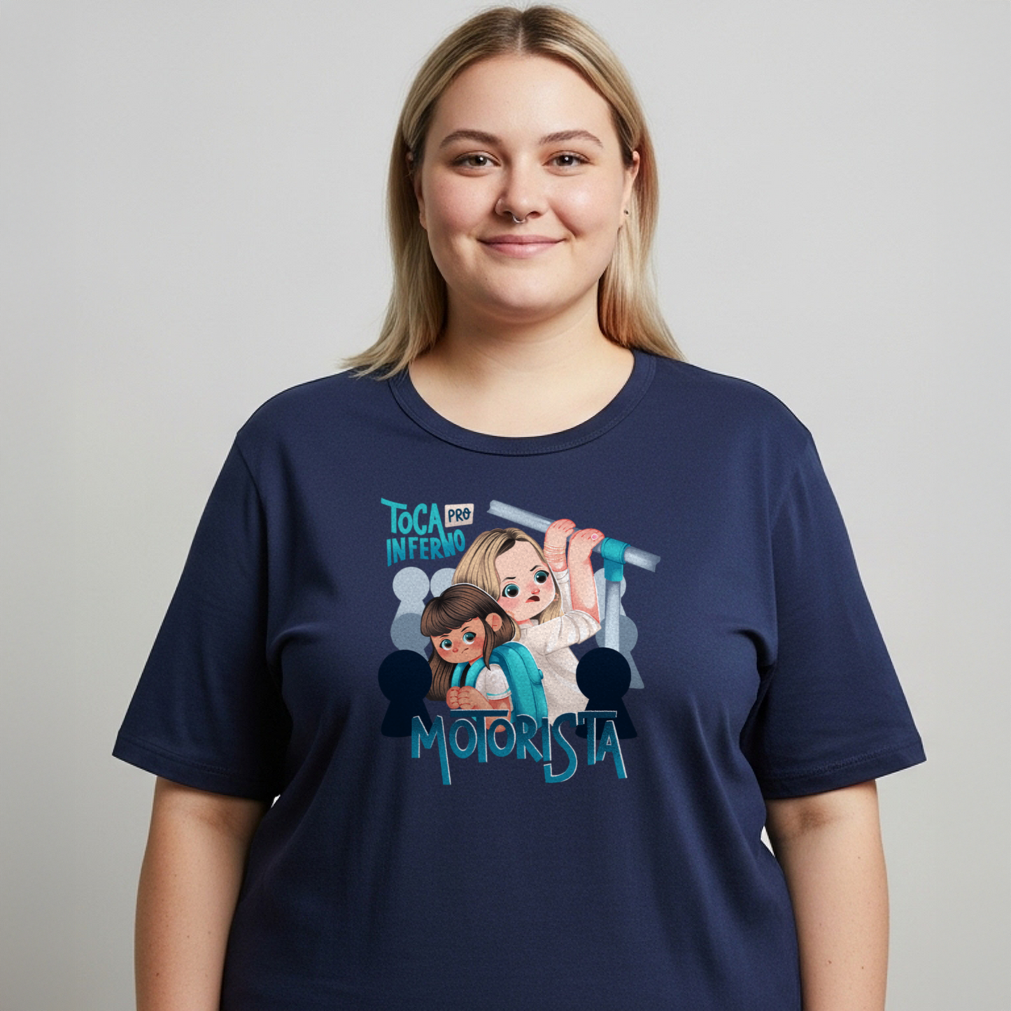 Camiseta Plus Size "Toca pro Inferno"