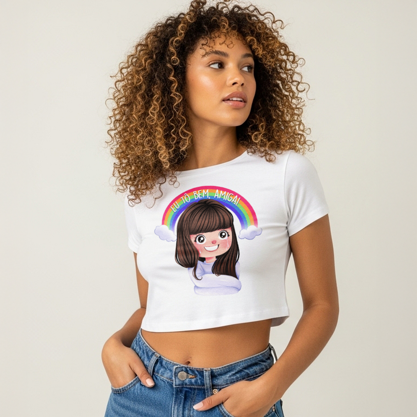 Cropped "Eu Tô Bem, Amiga!"