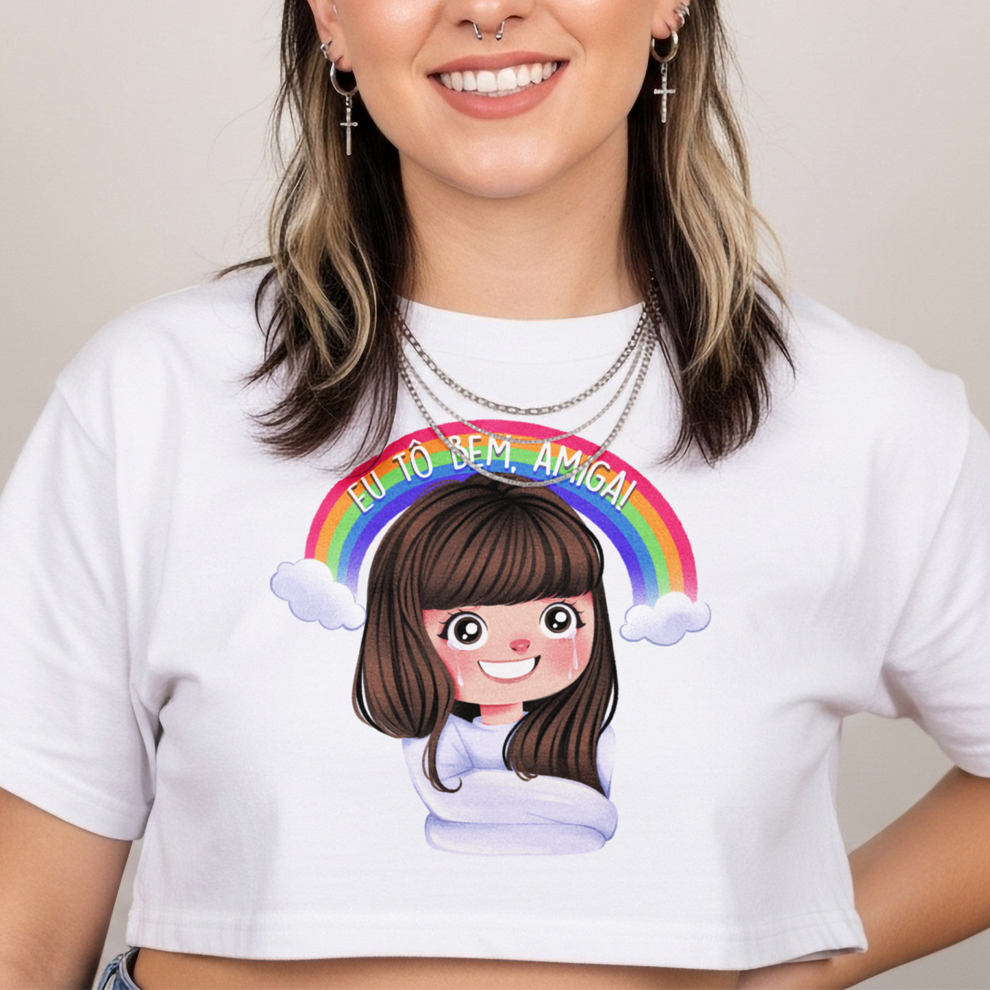 Cropped "Eu Tô Bem, Amiga!"