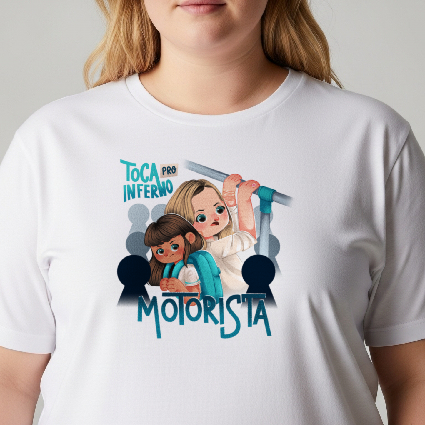 Camiseta Plus Size "Toca pro Inferno"