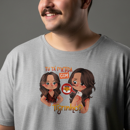 Camiseta Plus Size "Tigrinho"