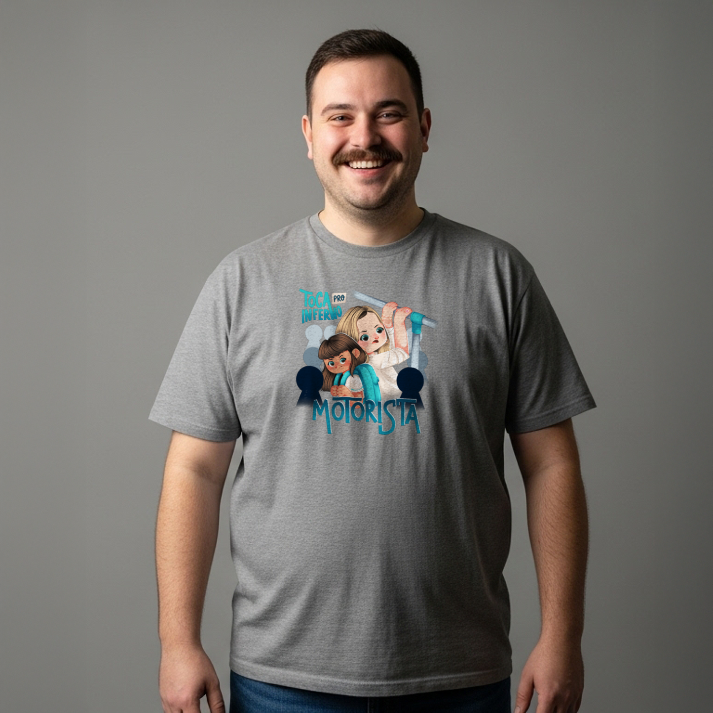 Camiseta Plus Size "Toca pro Inferno"