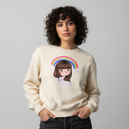 Moletom Fechado "Eu Tô Bem, Amiga!"