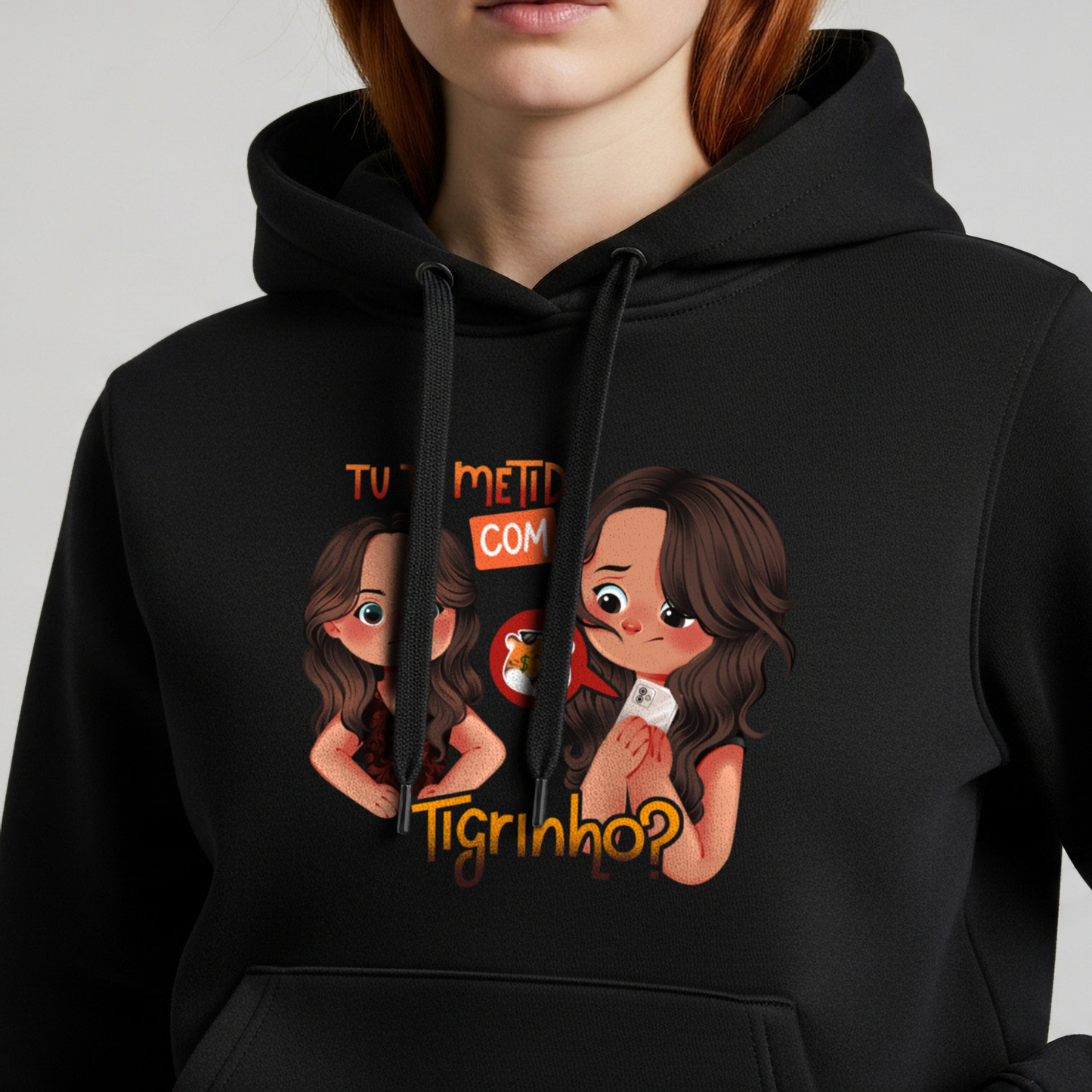 Moletom Canguru "Tigrinho"