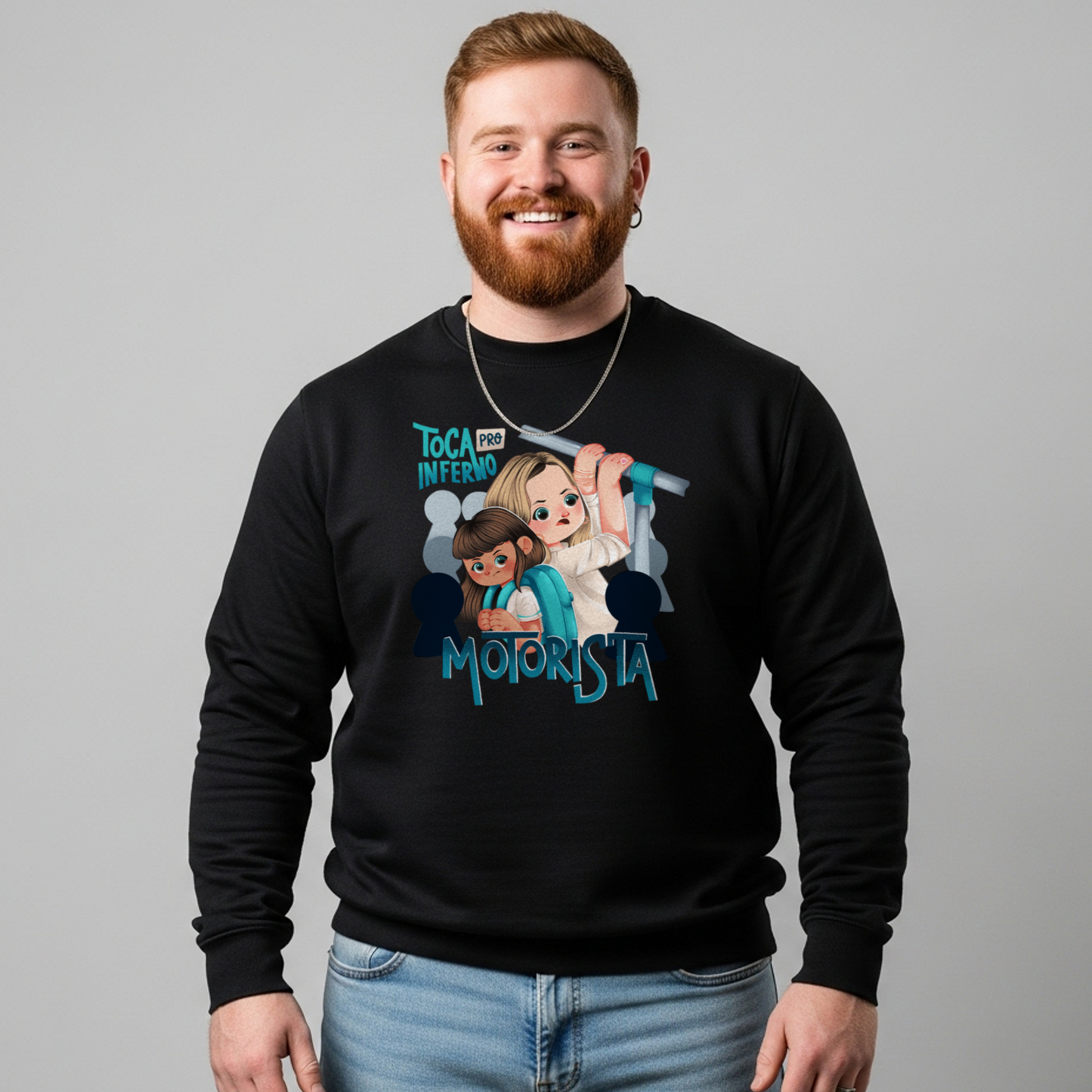 Moletom Fechado "Toca pro Inferno"