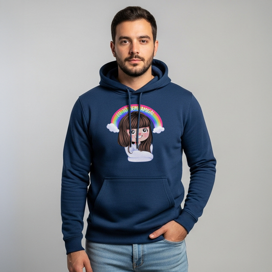 Moletom Canguru "Eu Tô Bem, Amiga!"