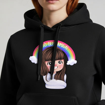 Moletom Canguru "Eu Tô Bem, Amiga!"