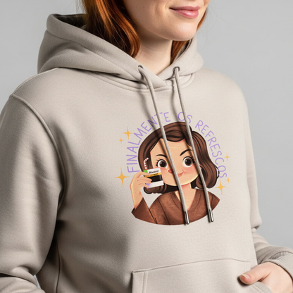 Moletom Canguru "Finalmente os Refrescos"