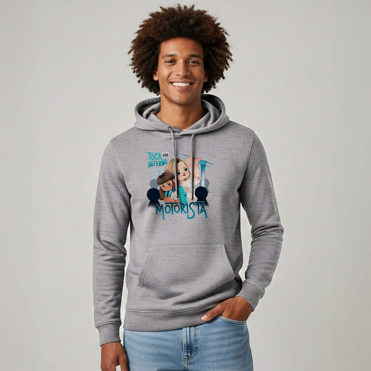 Moletom Canguru "Toca pro Inferno"