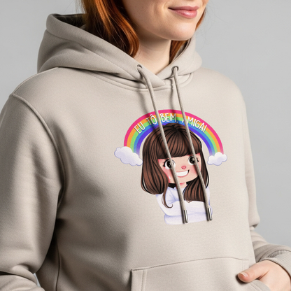 Moletom Canguru "Eu Tô Bem, Amiga!"