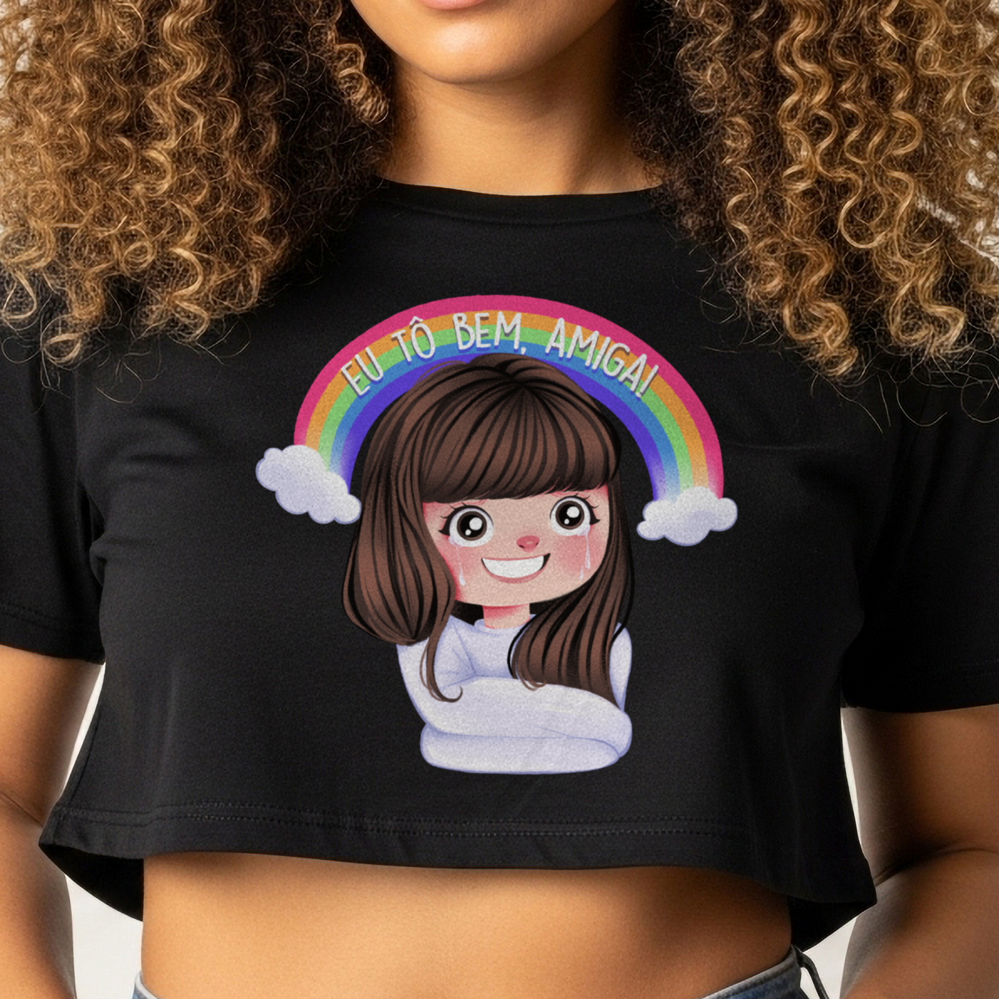 Cropped "Eu Tô Bem, Amiga!"