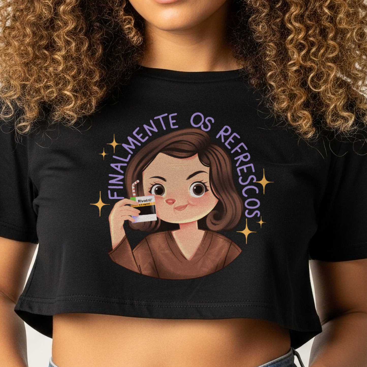 Cropped "Finalmente os Refrescos"