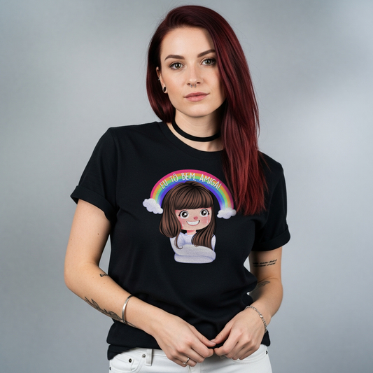 Camiseta "Eu Tô Bem, Amiga!"