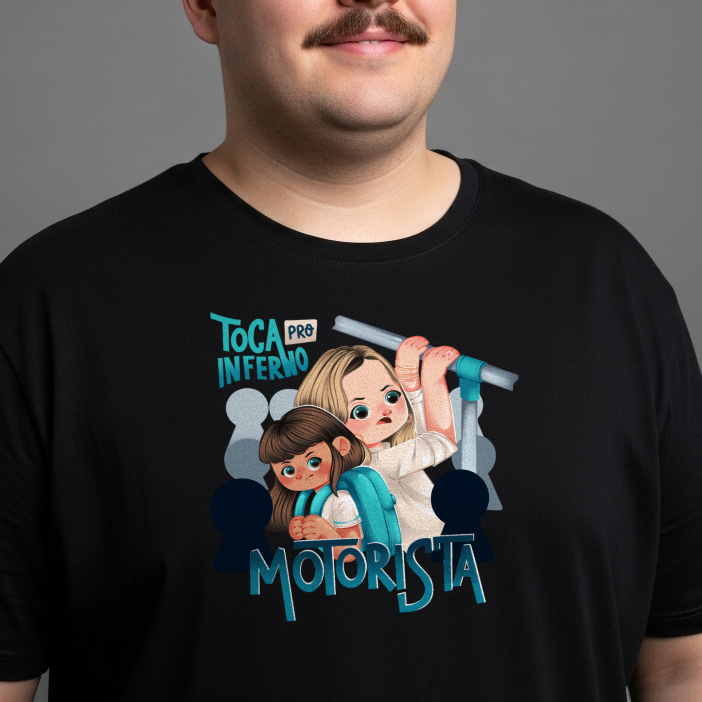 Camiseta Plus Size "Toca pro Inferno"