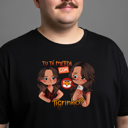 Camiseta Plus Size "Tigrinho"